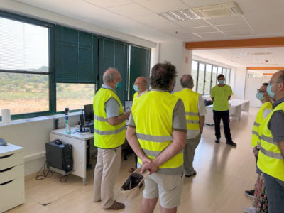 Visita de representantes de Pinoso en Bionord
